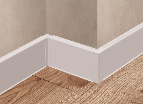 PVC Skirting Board MASTERLINE 60 White RAL 9003 kopia